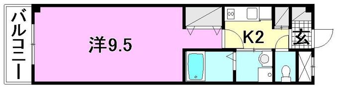 第二椿マンションの間取り画像