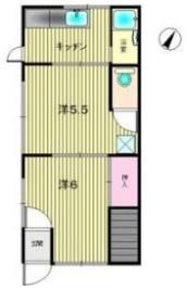 東尻池町7丁目7貸家の間取り画像