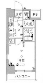 スカイコート大森第5の間取り画像