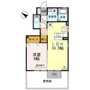 御所アリビオ B棟の間取り画像