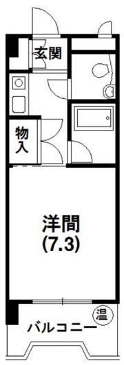メゾンベルシャンブルの間取り画像