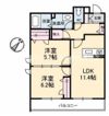 シャーメゾン宇多津 C棟の間取り画像