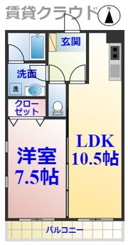 エターナIの間取り画像