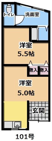 太子橋カルテットの間取り画像
