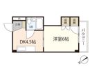 VILLA三篠の間取り画像