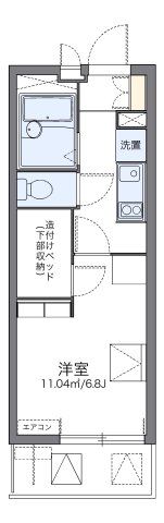 レオパレス片倉大丸の間取り画像