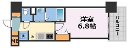 Luxe深江橋Ⅱの間取り画像