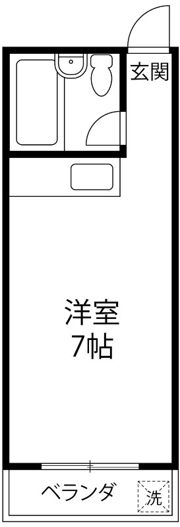 サンシティヤマの間取り画像