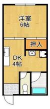コーポ嵐山口の間取り画像
