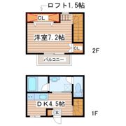 T・Kコーポの間取り画像
