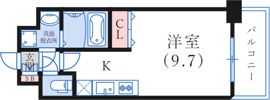 アプリーレ神戸元町の間取り画像