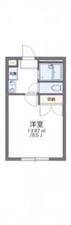 レオパレス三国ヶ丘弐番館の間取り画像