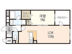 キャピタル岡本の間取り画像