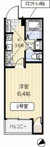 レスポワール東府中の間取り画像