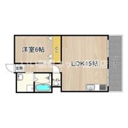 第1マンション寺直の間取り画像