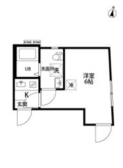 SBメゾン江北の間取り画像