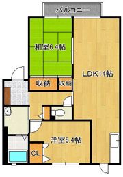 オー・ボアパティール C棟の間取り画像