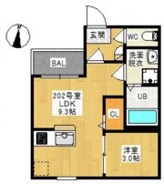 Regalest Terrace 富町の間取り画像