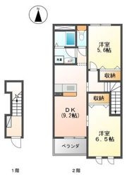 ソレイユの間取り画像