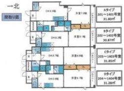 CLAIR TOWERの間取り画像