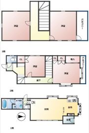 南荻窪2丁目戸建の間取り画像