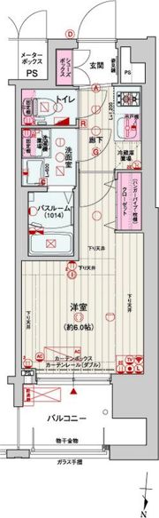 レオンコンフォート梅田北の間取り画像