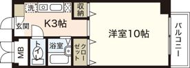 サンスペアリアビルの間取り画像
