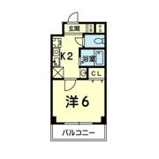 オーファス辛島公園の間取り画像