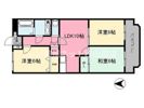 ヤマノリハイツの間取り画像