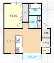 アルカンジュ鳥羽の間取り画像