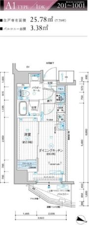 メインステージ上石神井の間取り画像