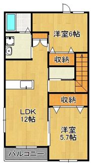ハイマート雨窪の間取り画像