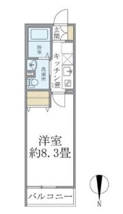 エルスタンザ北綾瀬DEUXの間取り画像