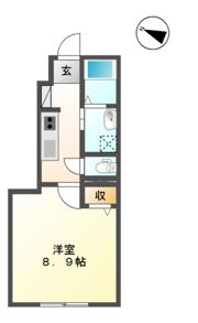 ゲヴァントハウス3の間取り画像