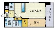 サムティ博多Southの間取り画像