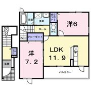 パシフィックサイドBの間取り画像