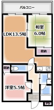 エスポワール21の間取り画像