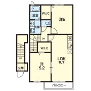 プラシードFの間取り画像