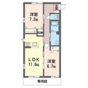 シルフィードAの間取り画像