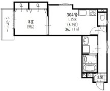 クリエオーレ今市の間取り画像