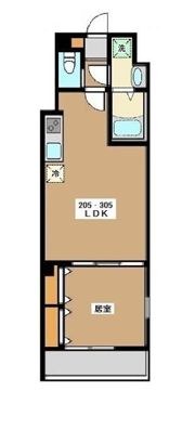 ミリアビタ船橋の間取り画像