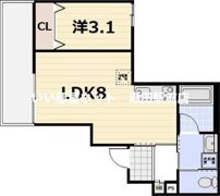 ALEGRIA瀬田の間取り画像