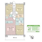 N－stage船堀の間取り画像