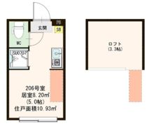 ハーモニーテラス永福Ⅱの間取り画像
