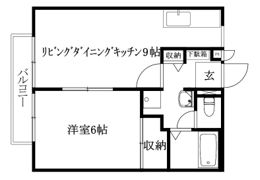 ビーライン曽我の間取り画像
