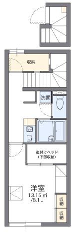レオパレスカサグランデの間取り画像