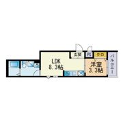 ポルトス春日の間取り画像