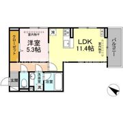 D crest八幡3丁目の間取り画像