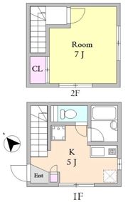 カーサK－2の間取り画像