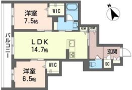 ShaMaison ルミノサ・ファミリアAの間取り画像